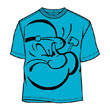 Popeye Face T-Shirt